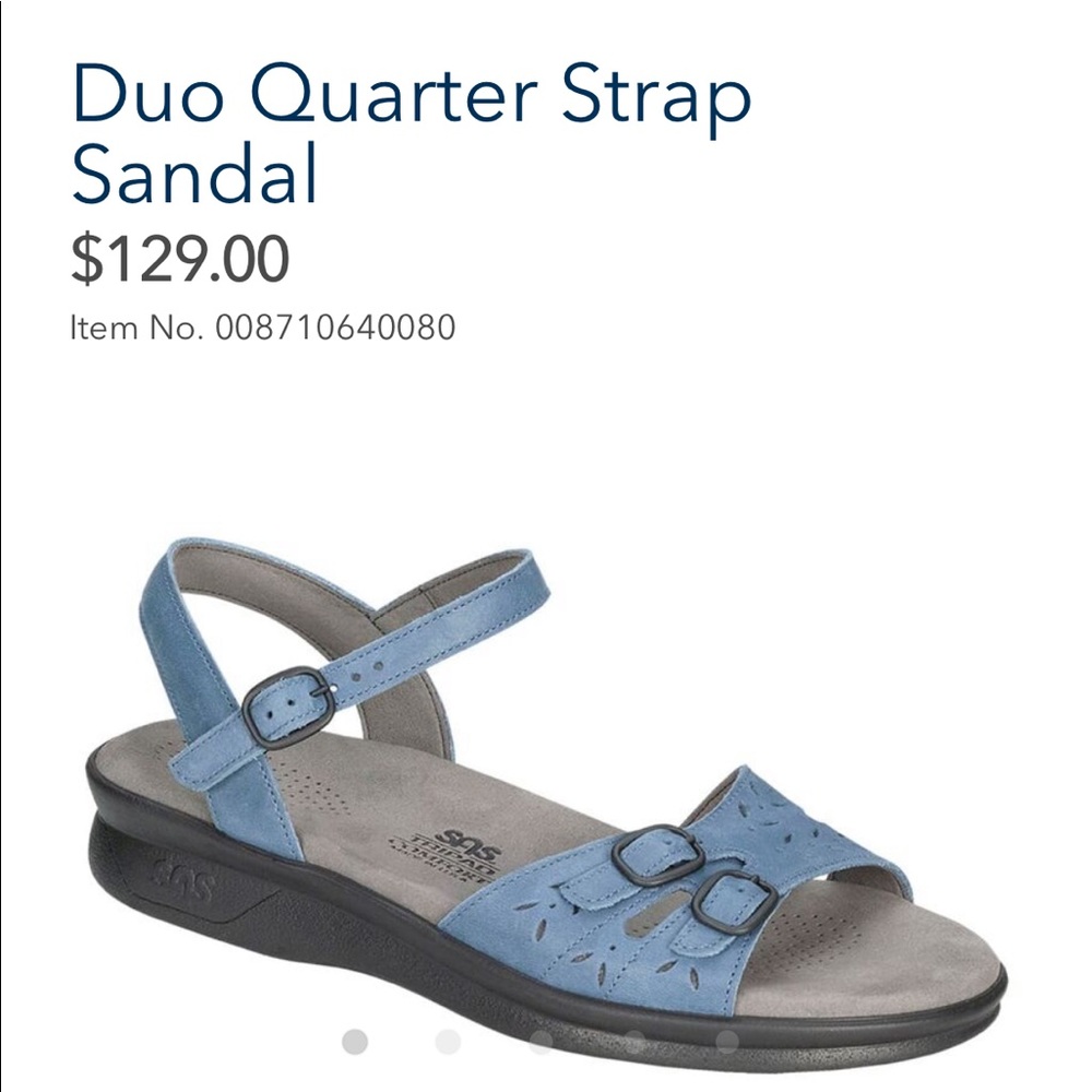 SAS Duo quarter strap sandal